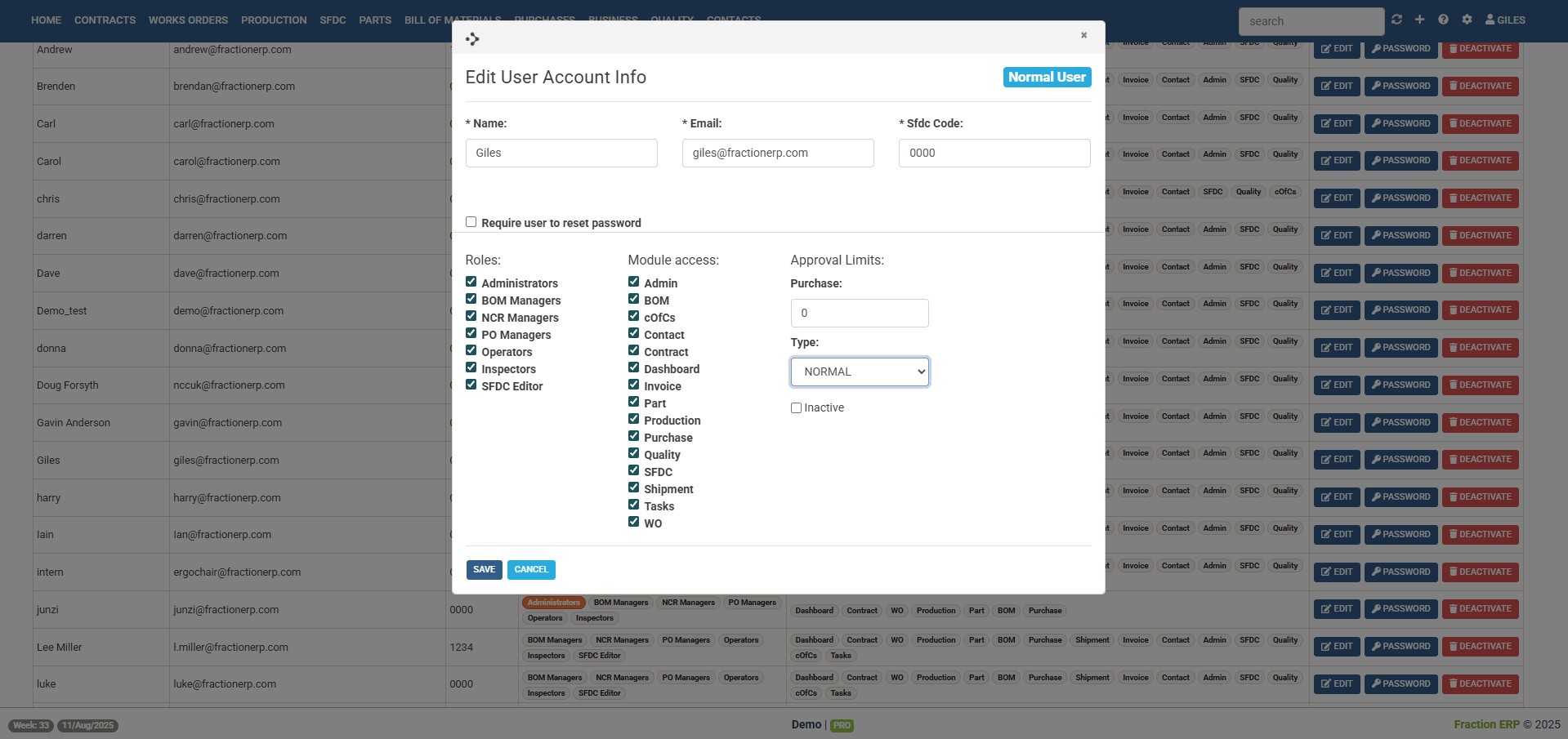purchase order approval settings