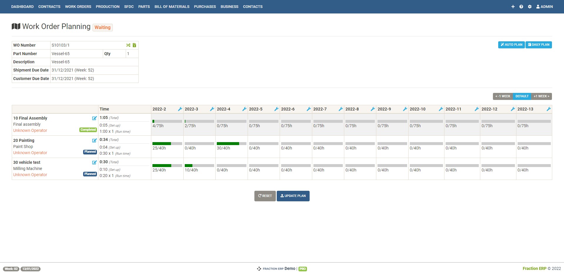 Manufacturing scheduling software for small business